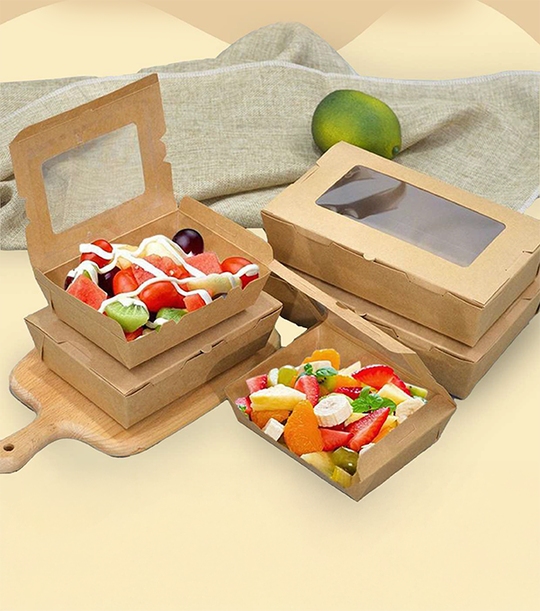 Kraft Paper Bowls 500ml